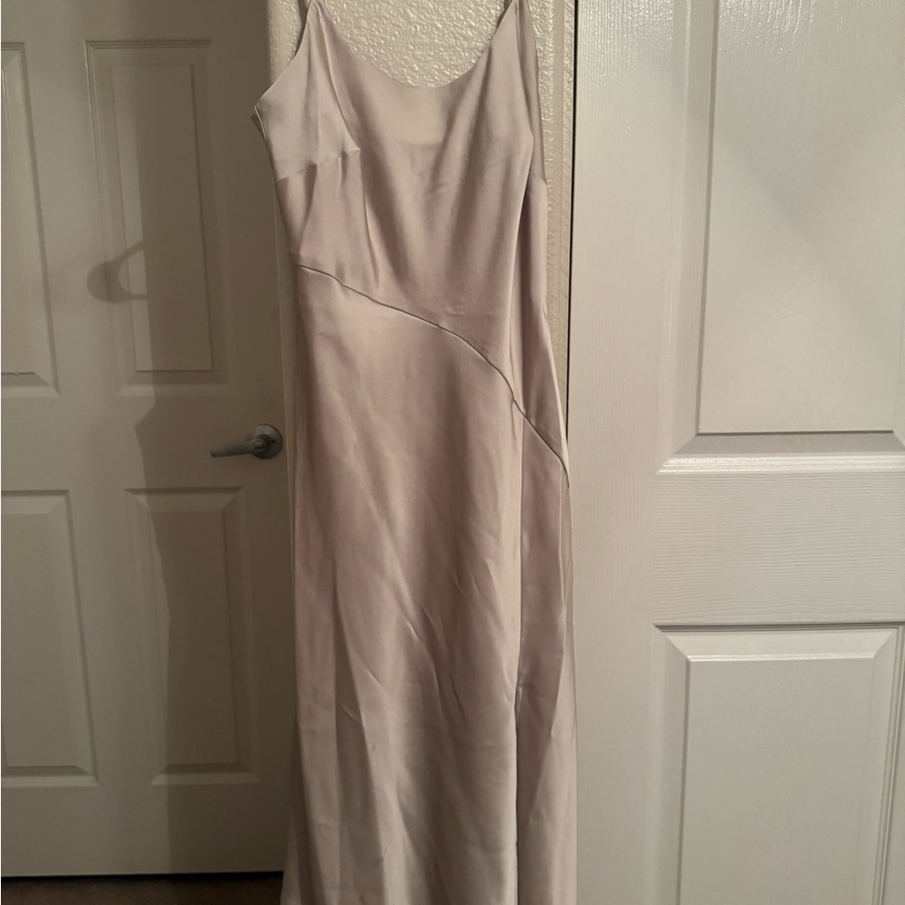 Target Elegant Cream Slip Dress